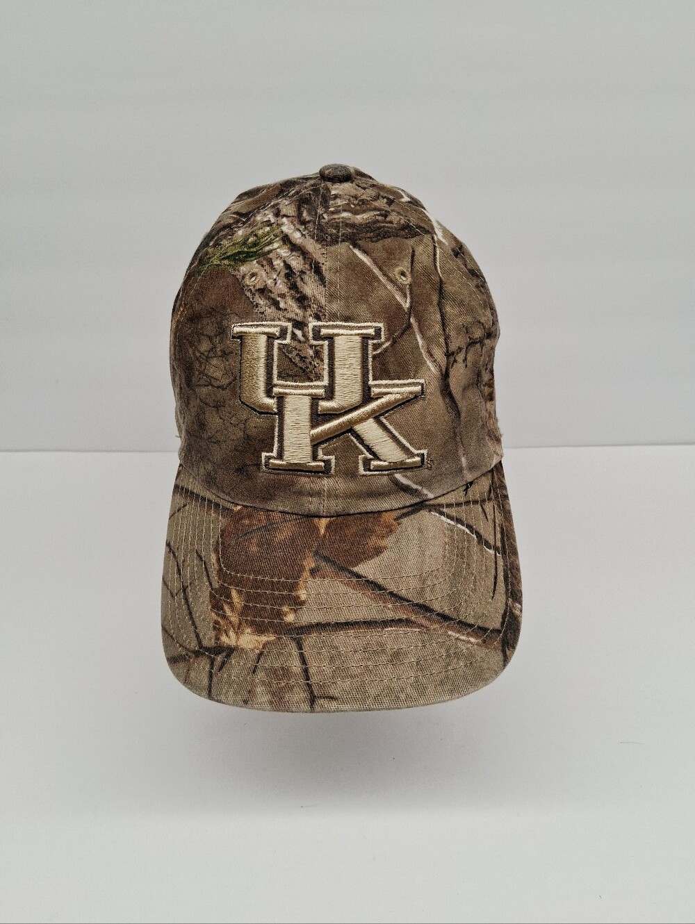 47 Brand University Of Kentucky Real Tree Camo Adjustable Embroidered Logo Hat